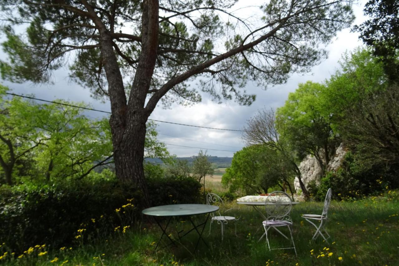 Vila Mas En Pierres Seches Avec Piscine Lussan  Exteriér fotografie