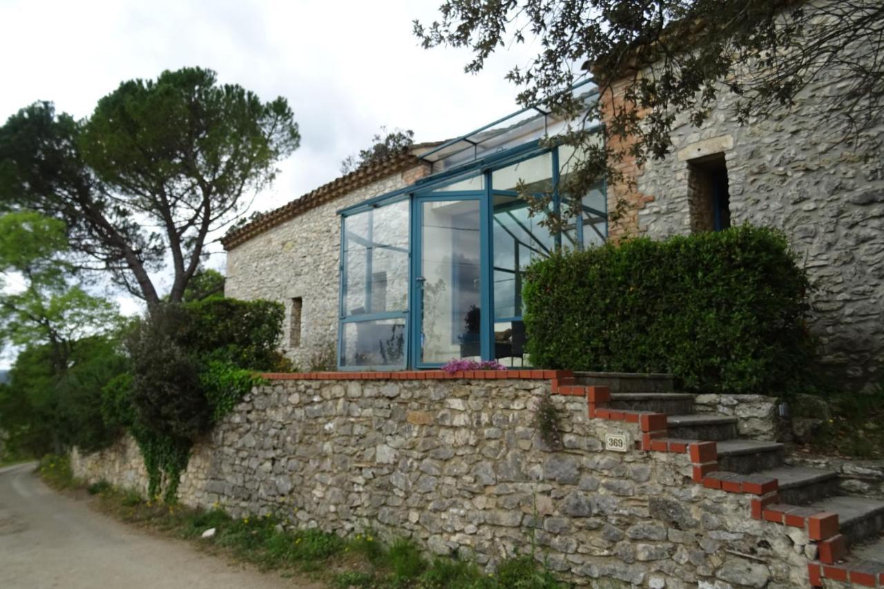 Vila Mas En Pierres Seches Avec Piscine Lussan  Exteriér fotografie